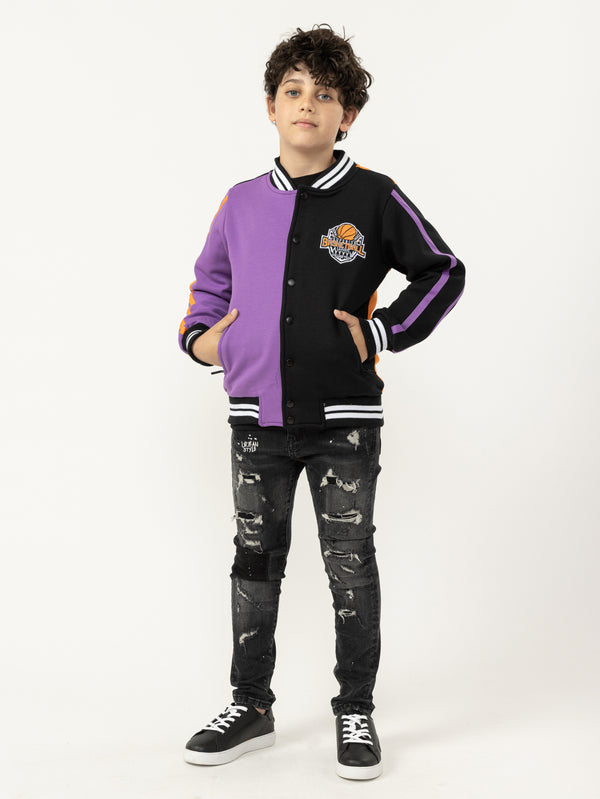 JACKETS Black/Purple / 14