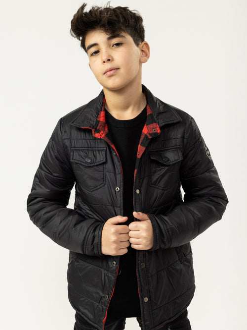 LIGHT COATS Black Check / 14