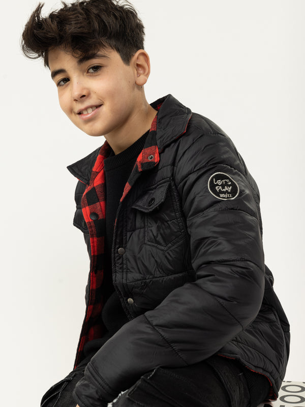 LIGHT COATS Black Check / 14