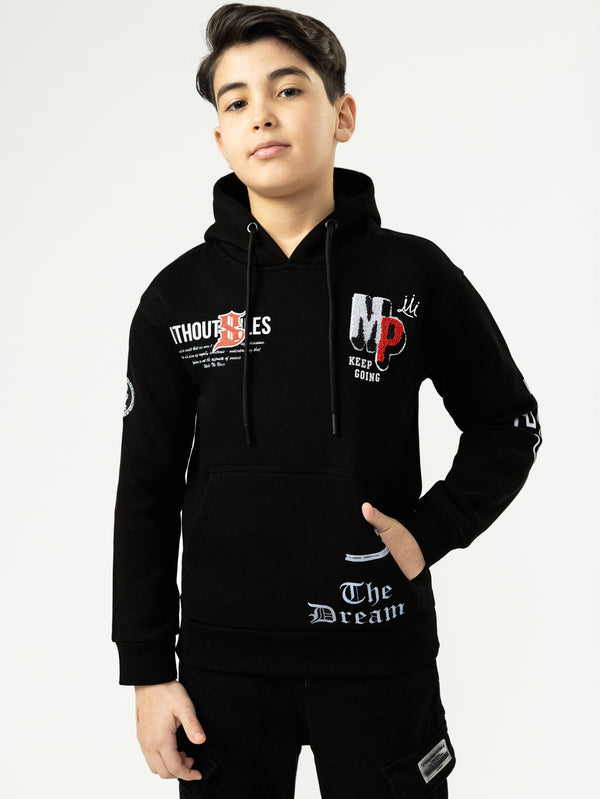 FASHION HOODIE Black / 14