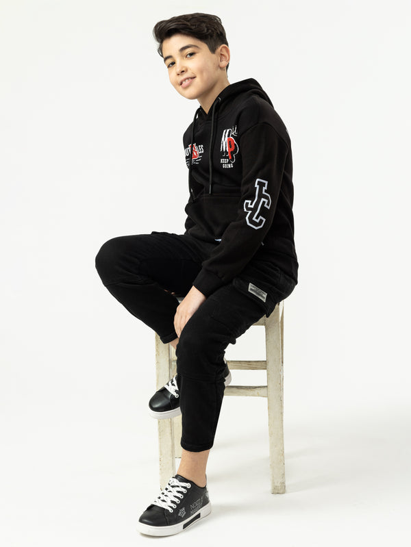 FASHION HOODIE Black / 14