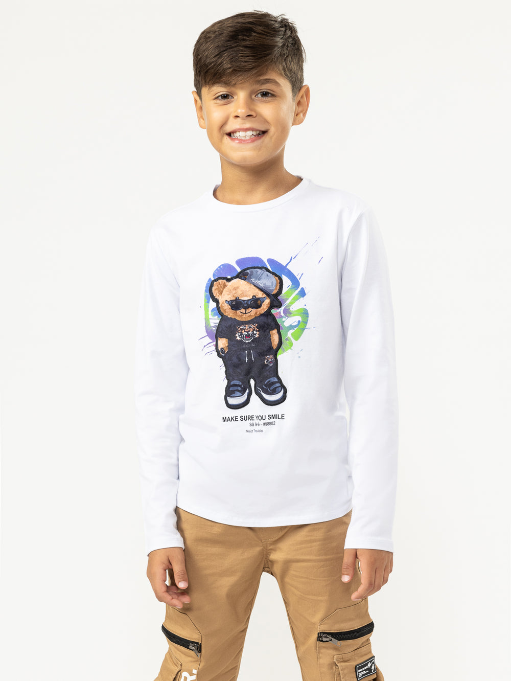 LONG SLEEVE T White / 14
