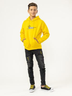 BASIC+HOODIE Yellow / 14