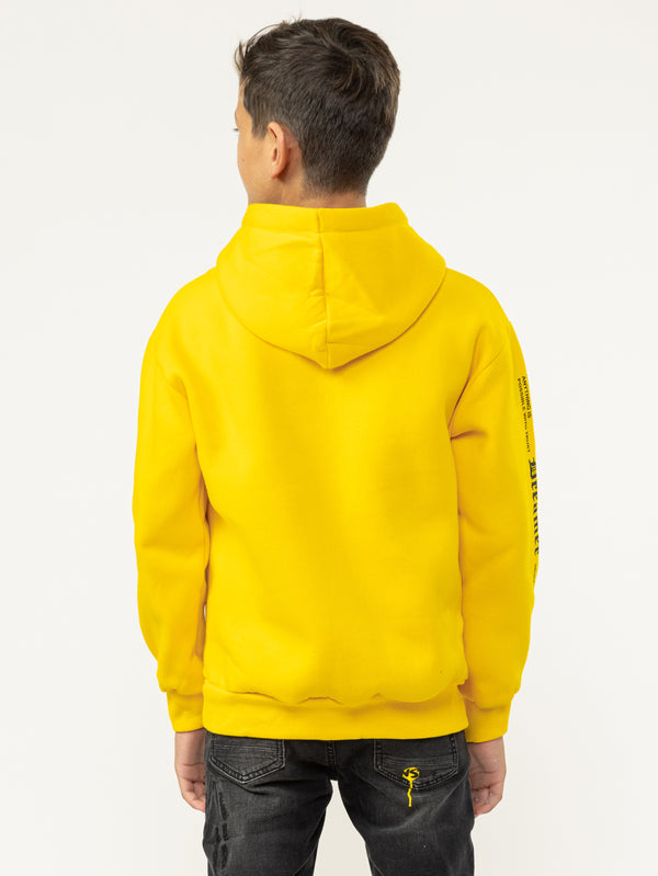 BASIC+HOODIE Yellow / 14