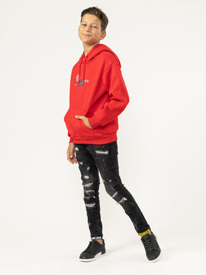 BASIC+HOODIE Red / 14