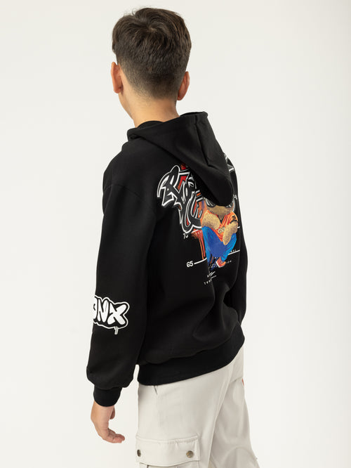 FASHION HOODIE Black / 14