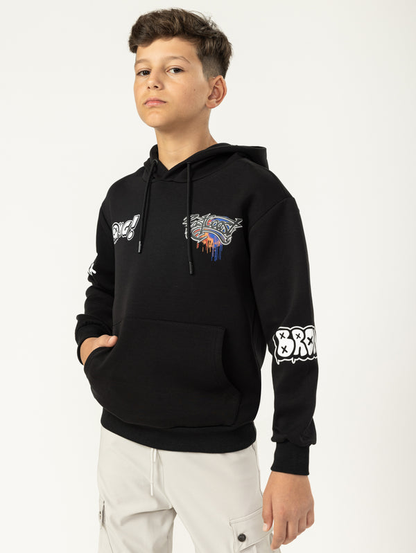 FASHION HOODIE Black / 14