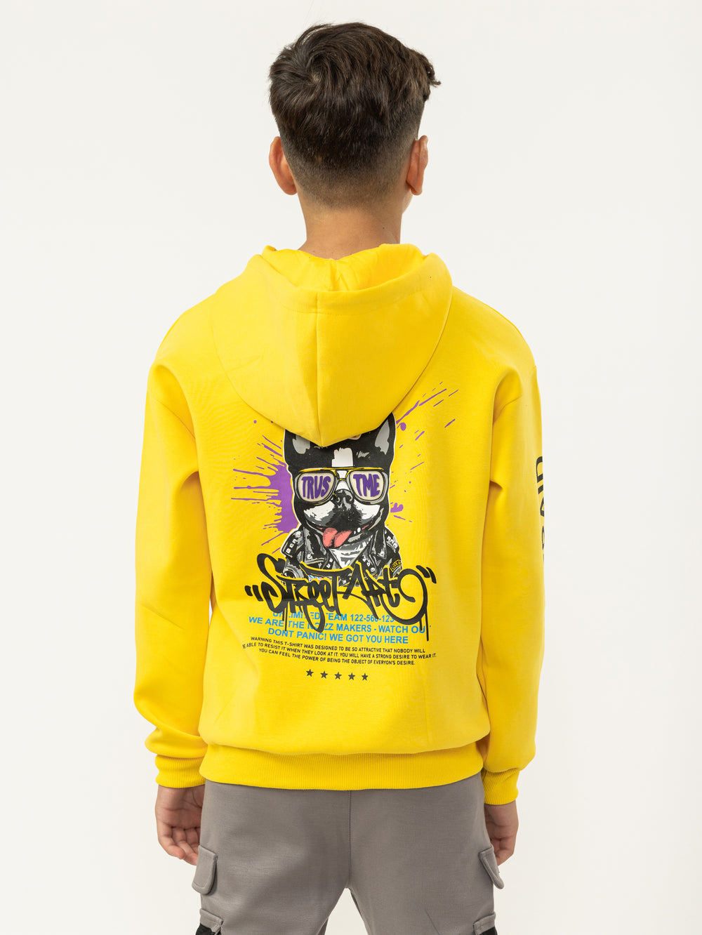 FASHION HOODIE Yellow / 14