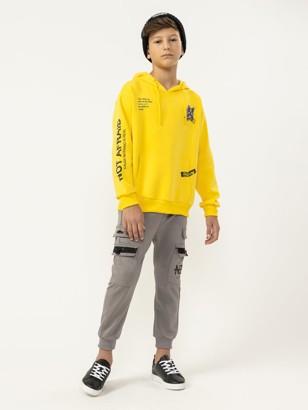 FASHION HOODIE Yellow / 14