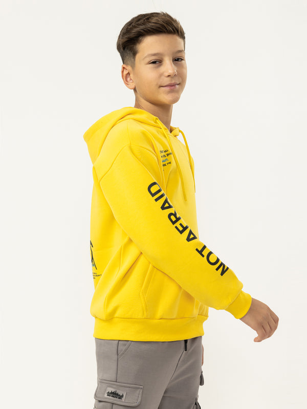 FASHION HOODIE Yellow / 14