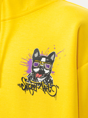 FASHION HOODIE Yellow / 14