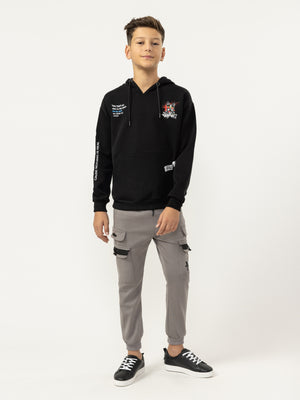 FASHION HOODIE Black / 14