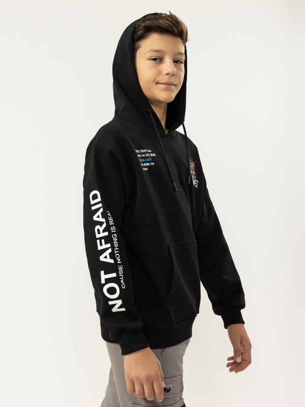 FASHION HOODIE Black / 14