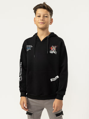 FASHION HOODIE Black / 14