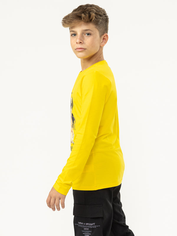 LONG SLEEVE T Yellow / 14