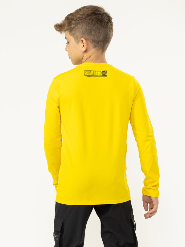 LONG SLEEVE T Yellow / 14