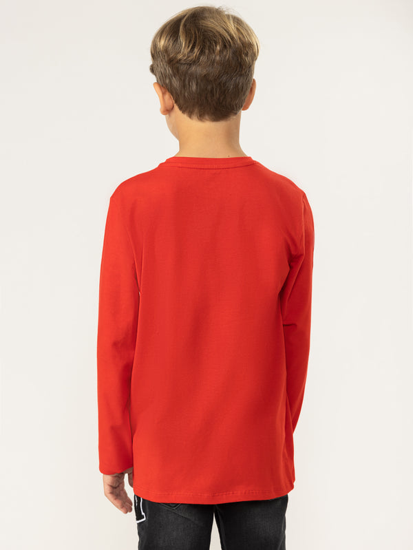 LONG SLEEVE T Red / 14