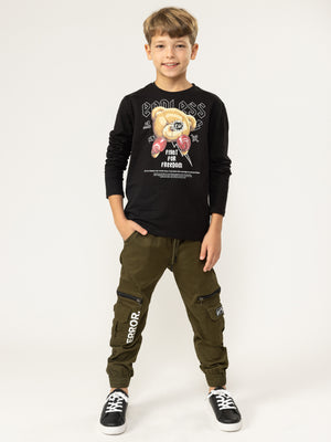 LONG SLEEVE T Black / 14