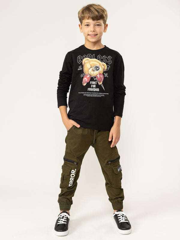 LONG SLEEVE T Black / 14