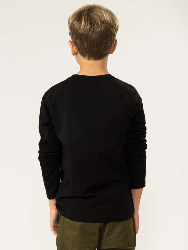 LONG SLEEVE T Black / 14