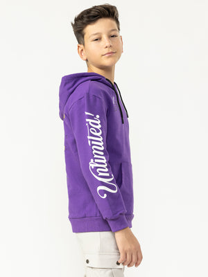 FASHION HOODIE Purple / 14
