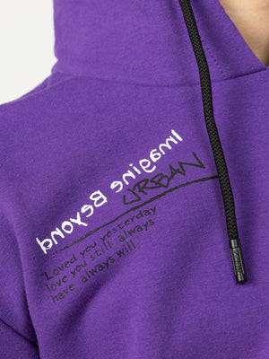 FASHION HOODIE Purple / 14