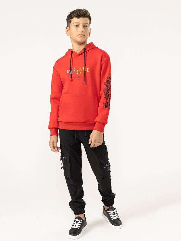 FASHION HOODIE Red / 14