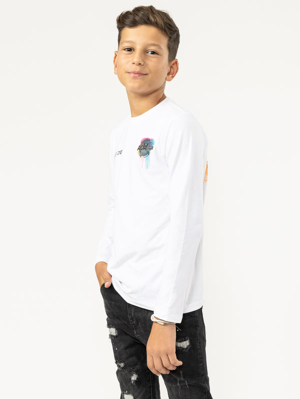 LONG SLEEVE T White / 14