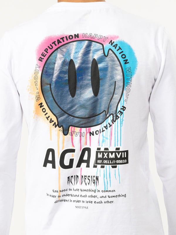LONG SLEEVE T White / 14