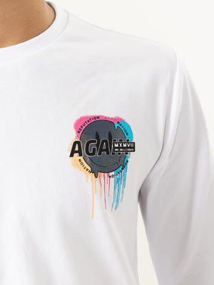 LONG SLEEVE T White / 14