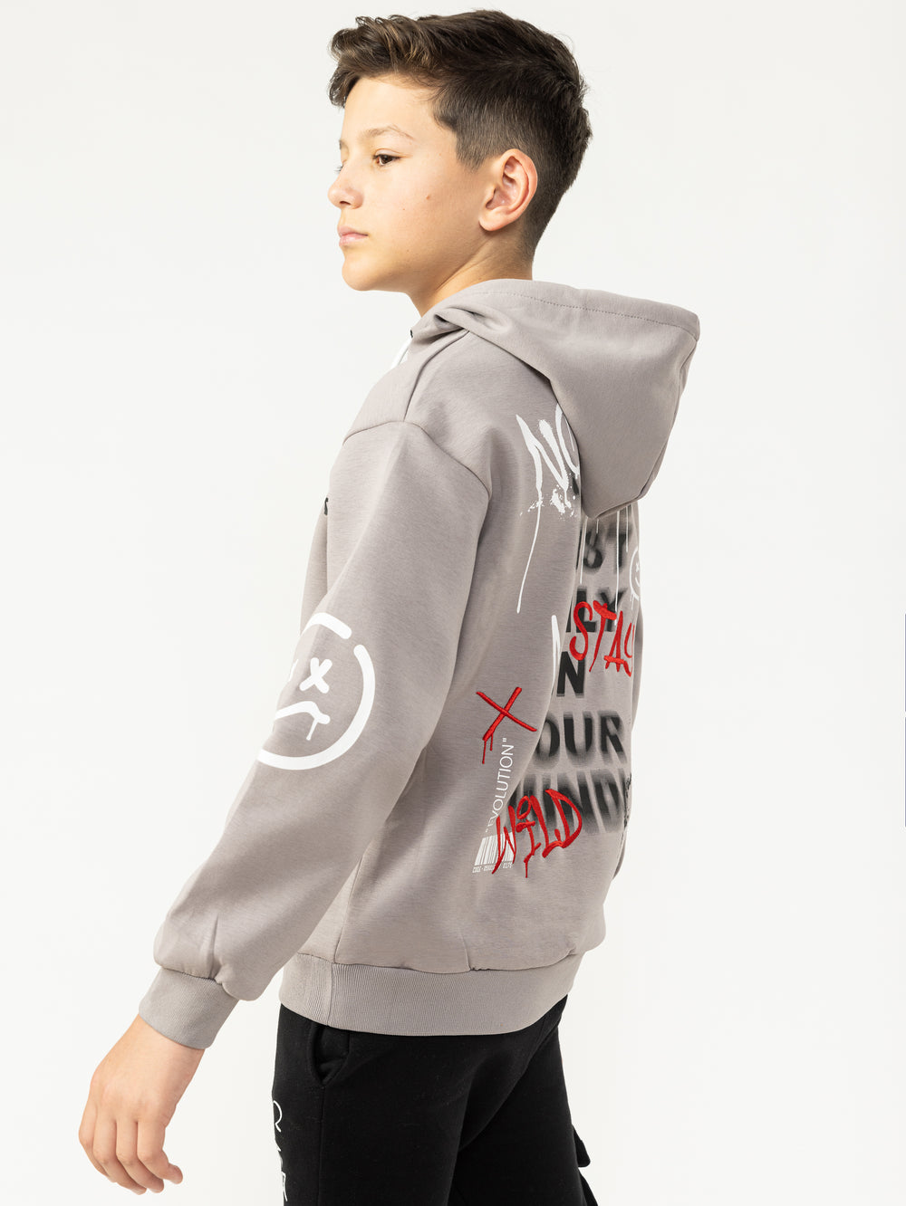FASHION HOODIE Gray / 14