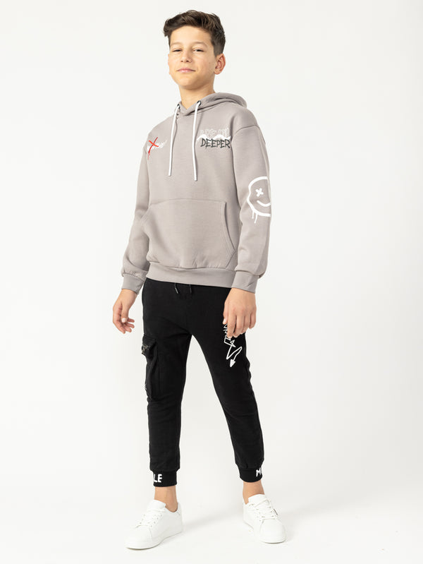 FASHION HOODIE Gray / 14