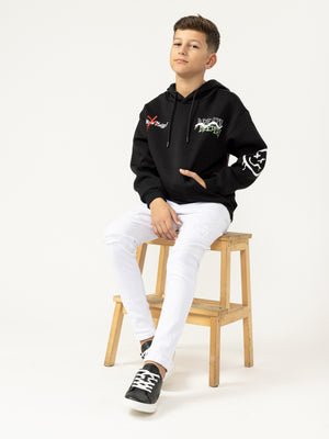 FASHION HOODIE Black / 14