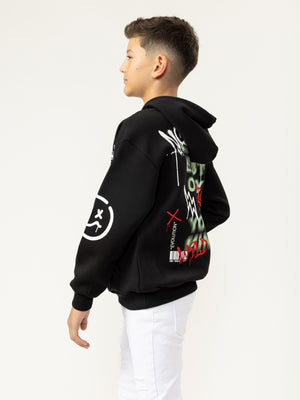 FASHION HOODIE Black / 14