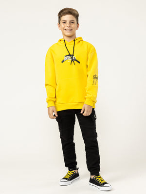 FASHION HOODIE Yellow / 14