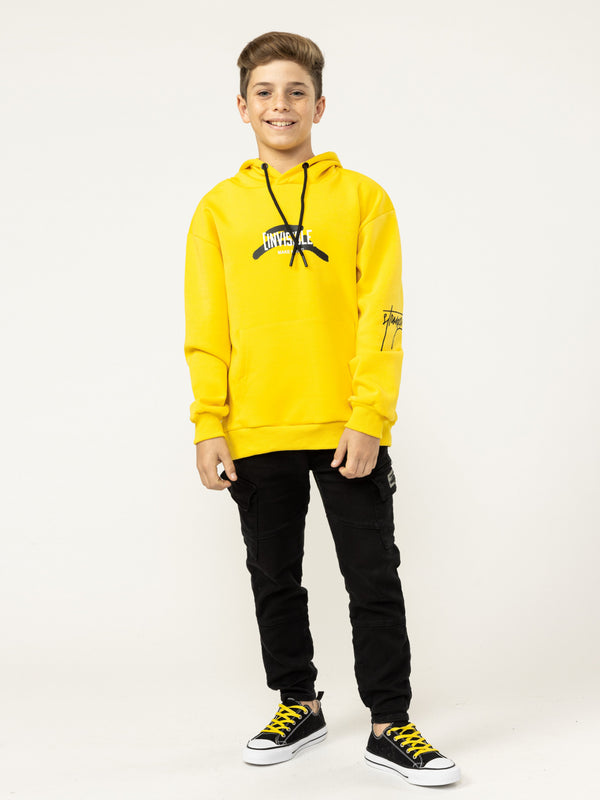 FASHION HOODIE Yellow / 14