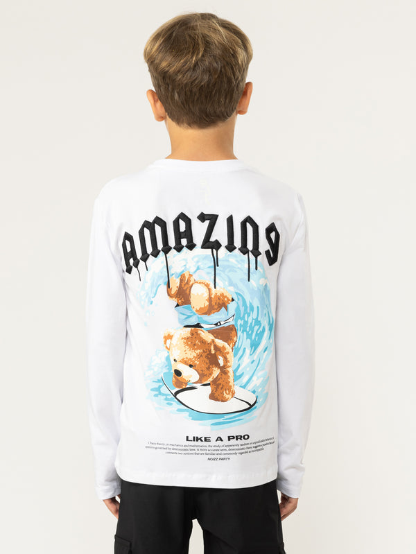 LONG SLEEVE T White / 14