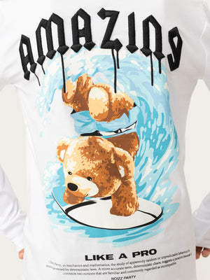 LONG SLEEVE T White / 14