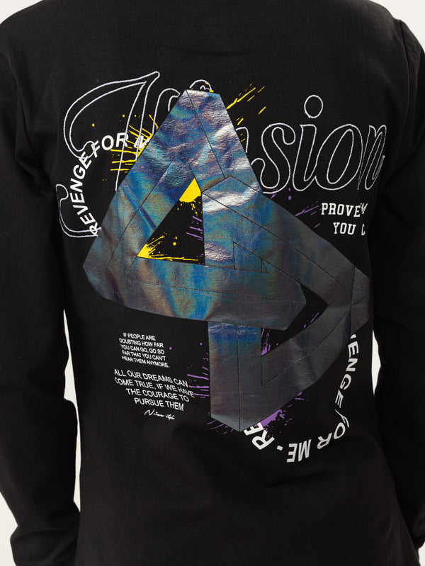 LONG SLEEVE T Black / 14