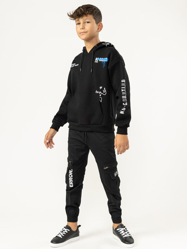 FASHION HOODIE Black / 14