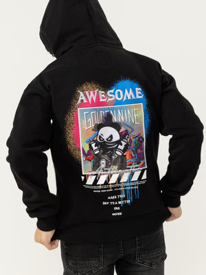 FASHION HOODIE Black / 14
