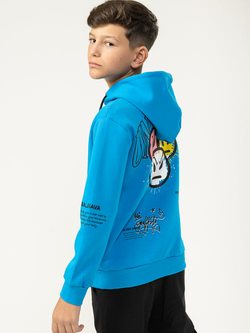 FASHION HOODIE Blue / 14