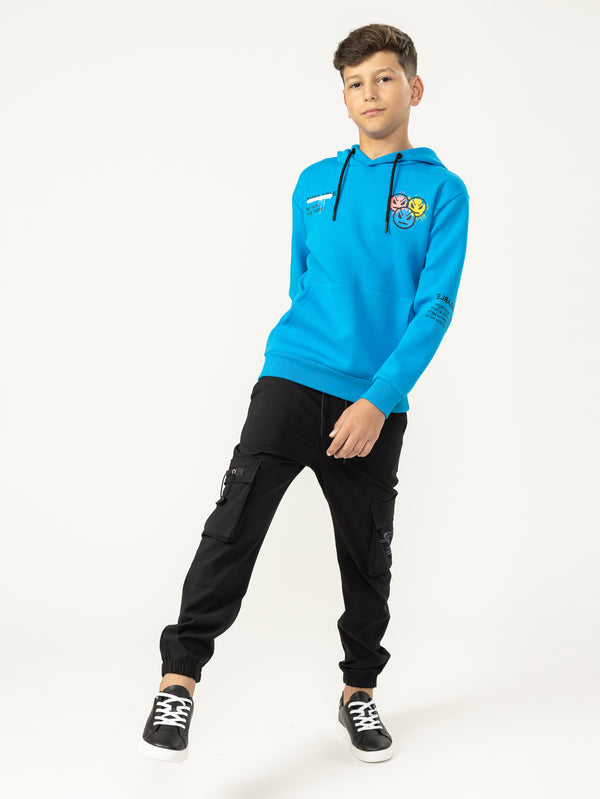 FASHION HOODIE Blue / 14