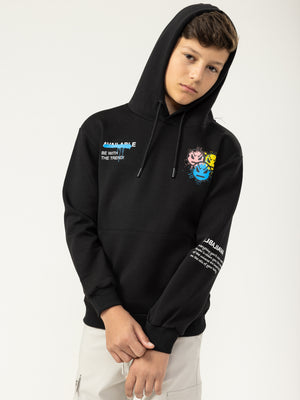 FASHION HOODIE Black / 14