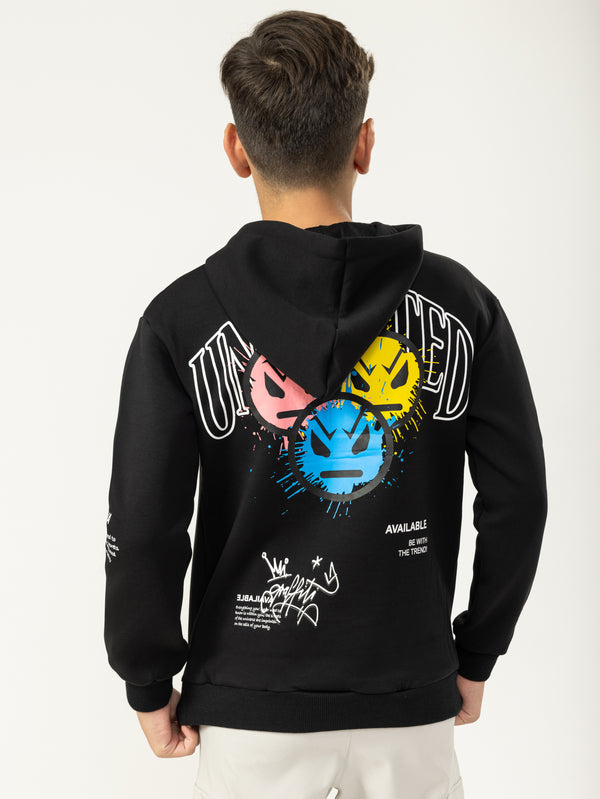 FASHION HOODIE Black / 14