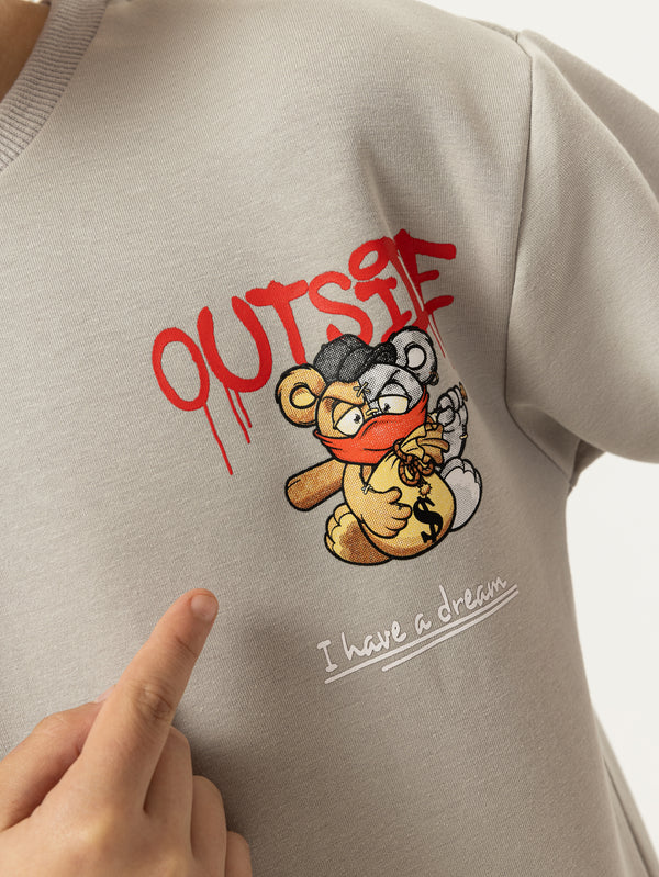 SWEATSHIRT Silver / 14