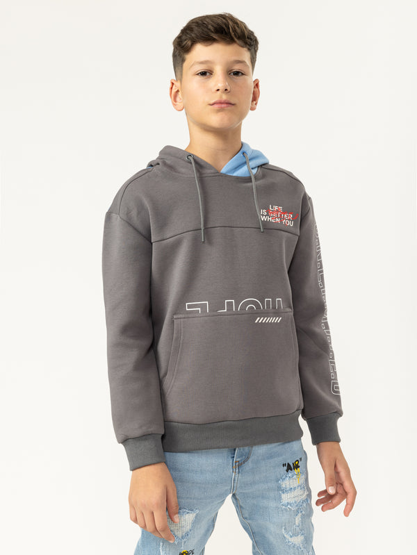 FASHION HOODIE Gray / 14