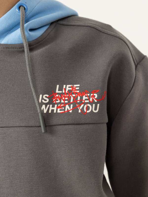 FASHION HOODIE Gray / 14