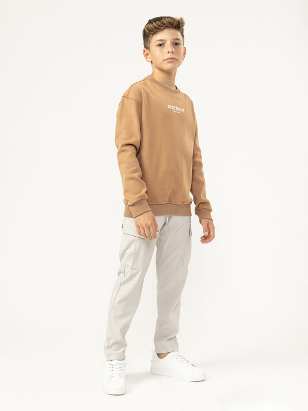 SWEATSHIRT Brown / 14
