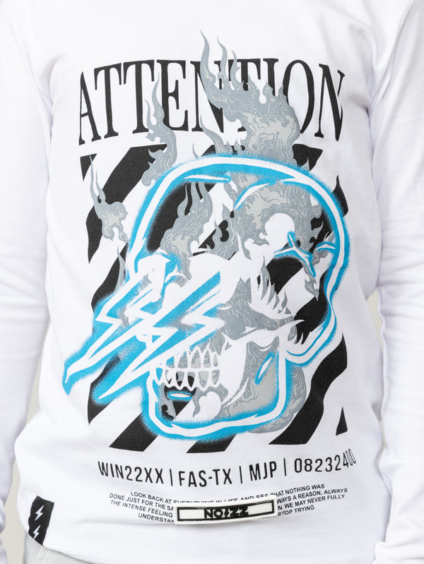 LONG SLEEVE T White / 14